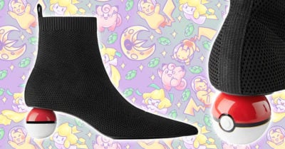 Zara y Pokémon se unen para crear los primeros tacones en forma de pokebola