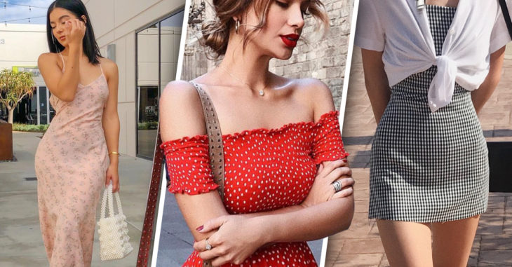 Looks con vestido para el verano, qué mejor y estar frescas