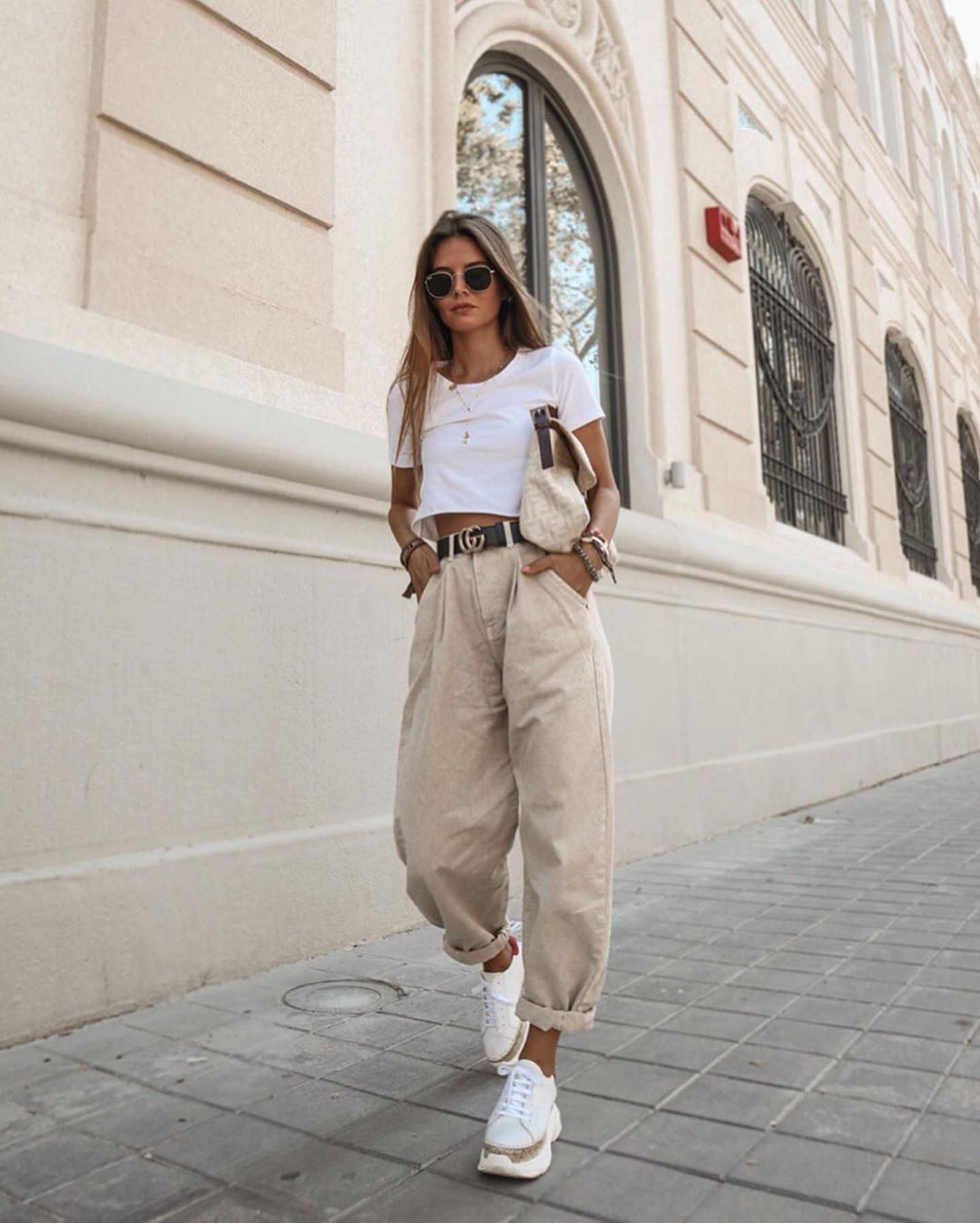 Pantalones online slouchy mujer