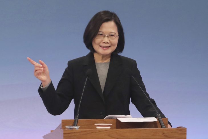 tsai ing-wen lider de taiwan pais libre de coronavirus