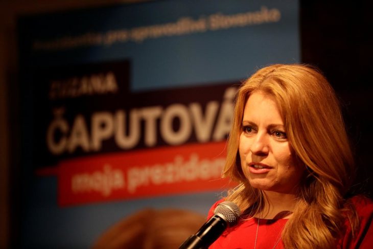 Zuzana Čaputová presidenta de Eslovaquia