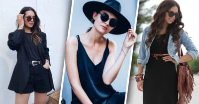 15 Outfits en negro para ser la reina de la oscuridad