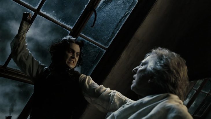 johnny depp en la pelicula sweeney todd