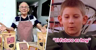 Abuelito abre canal de cocina después de perder su empleo