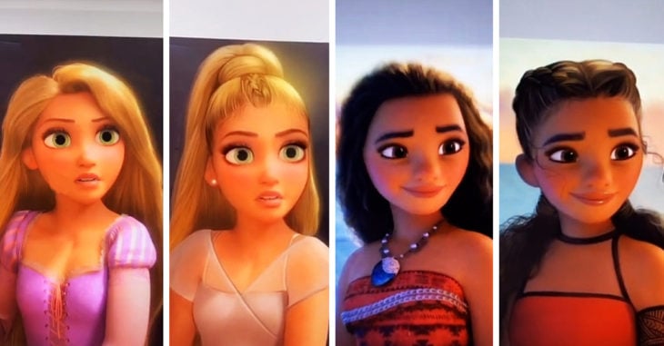 Artista reimagina a princesas de Disney como chicas modernas