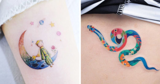 Los 15 tatuajes más lindos que te inspirarán alegría hasta en los días más grises