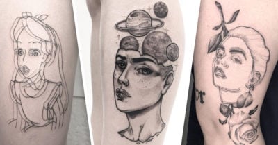 15 Tatuajes de ilusión óptica que te harán mirar dos veces