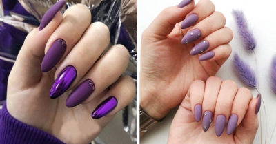 14 Manicuras en tonos morados que vas a querer replicar