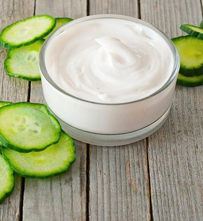 Mascarilla de pepino para hidratar la piel