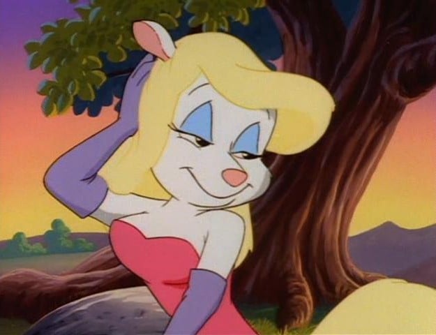 Minerva Mink personajes animados de la caricatura Animaniacs