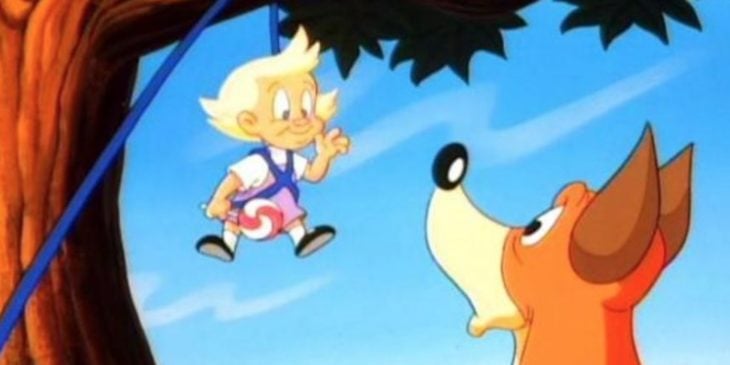 Botones y Mandy personajes animados de la caricatura Animaniacs