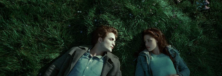 Escena de Crepúsculo en la que sale Bella y Edward