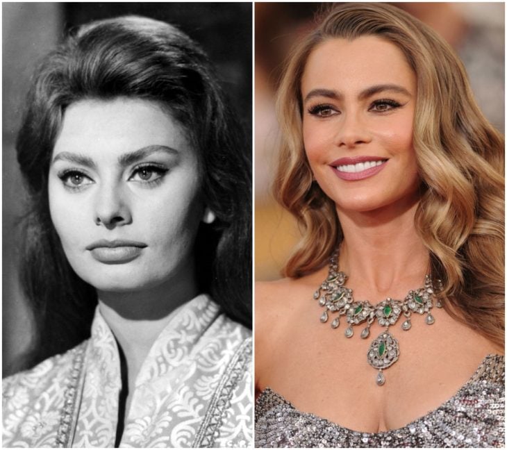 Sophia Loren y Sofía Vergara