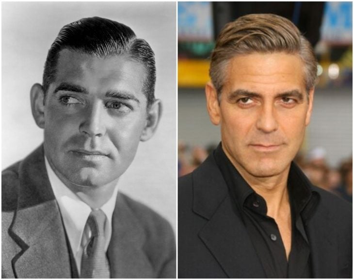 Clark Gable y George Clooney