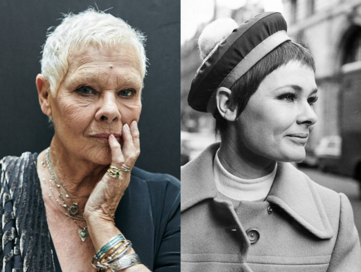 Actrices mayores ahora y antes; Judy Dench joven