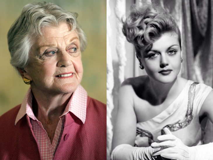 Actrices mayores ahora y antes; Angela Lansbury joven