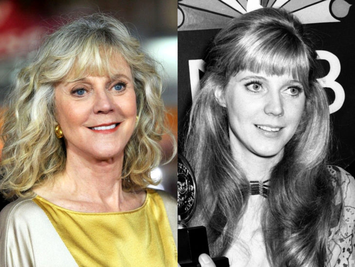 Actrices mayores ahora y antes; Blythe Danner joven