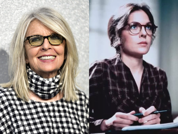 Actrices mayores ahora y antes; Diane Keaton joven