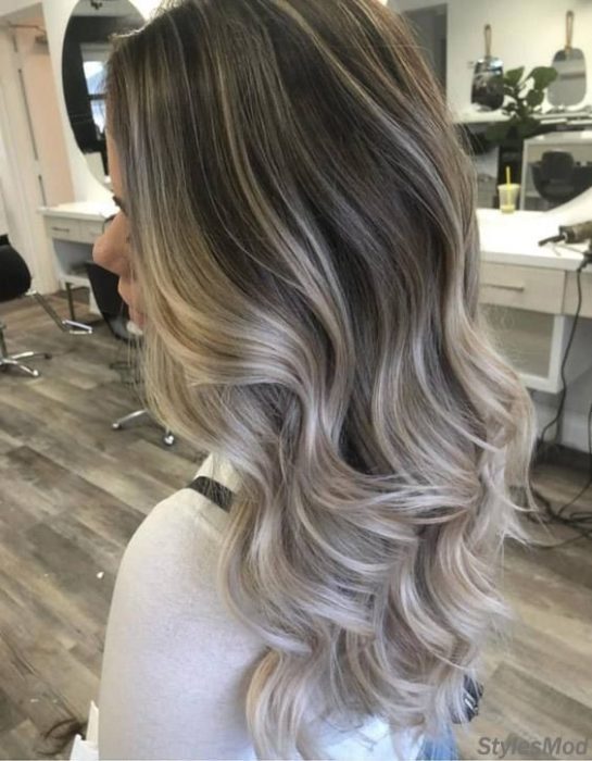 Ash Balayage tendencia