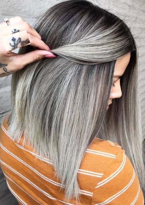 Ash Balayage tendencia