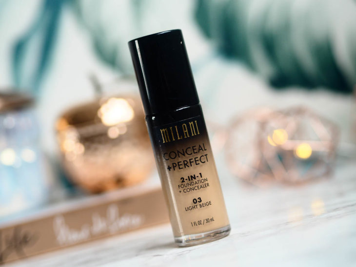 Conceal + Perfect Foundation de Milani