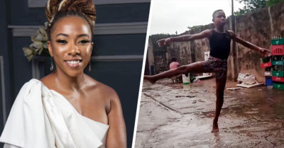 Paga la educación del joven bailarín al que vio danzar bajo la lluvia