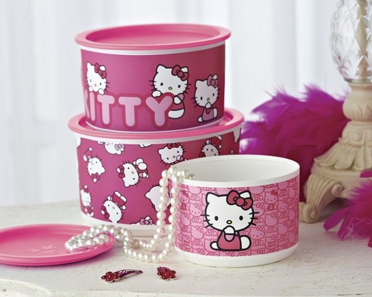 Tuppers de comida de Hello Kitty