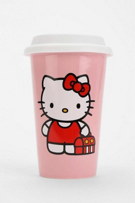 Vaso para café de Hello Kitty