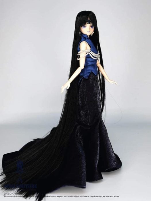 Muñeca de porcelana creada por el artista Mini Couture inspirada en el anime Sailor Moon, Mistress 9