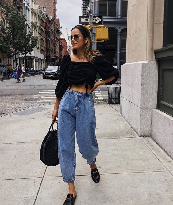 Ideas para usar 'baggy pants' aunque seas chaparrita