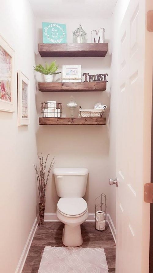 21 Ideas fáciles y lindas para decorar y armonizar tu baño