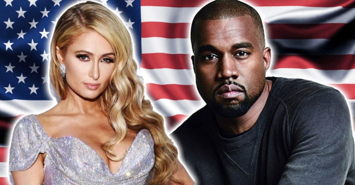 Kanye West y Paris Hilton anuncian que quieren ser presidentes de Estados Unidos