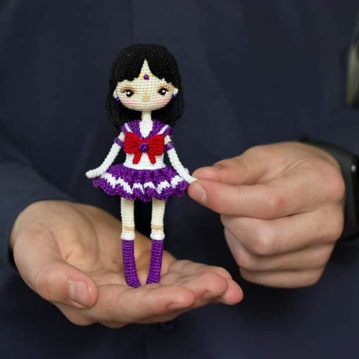 Muñeca tejida sailor marte