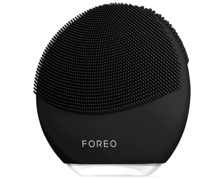 Productos para el cuidado de la piel; Foreo Luna Mini 3 color negro para exfoliar el rostro