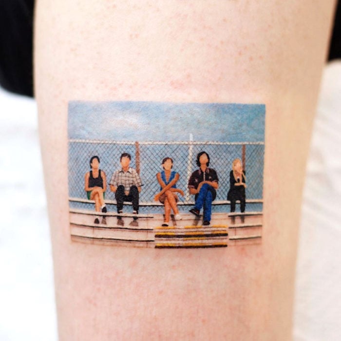 Tatuajes miniatura de películas; Las ventajas de ser invisible