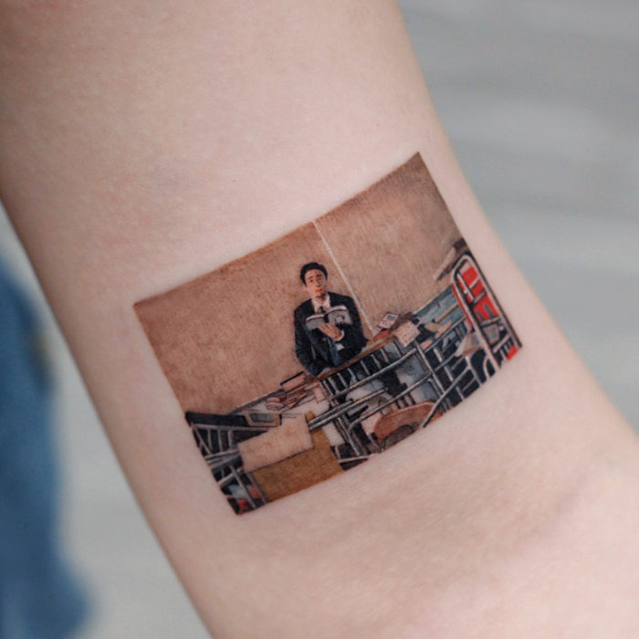 Tatuajes miniatura de películas; Detachment