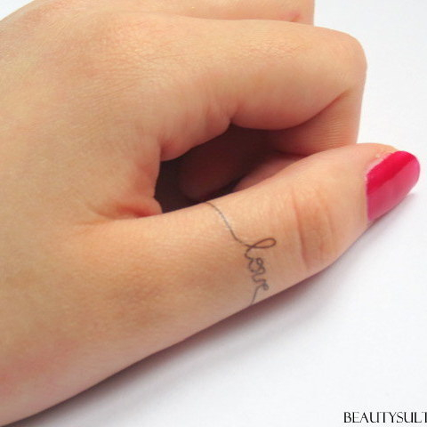 Anillos tatuados en los dedos cheap