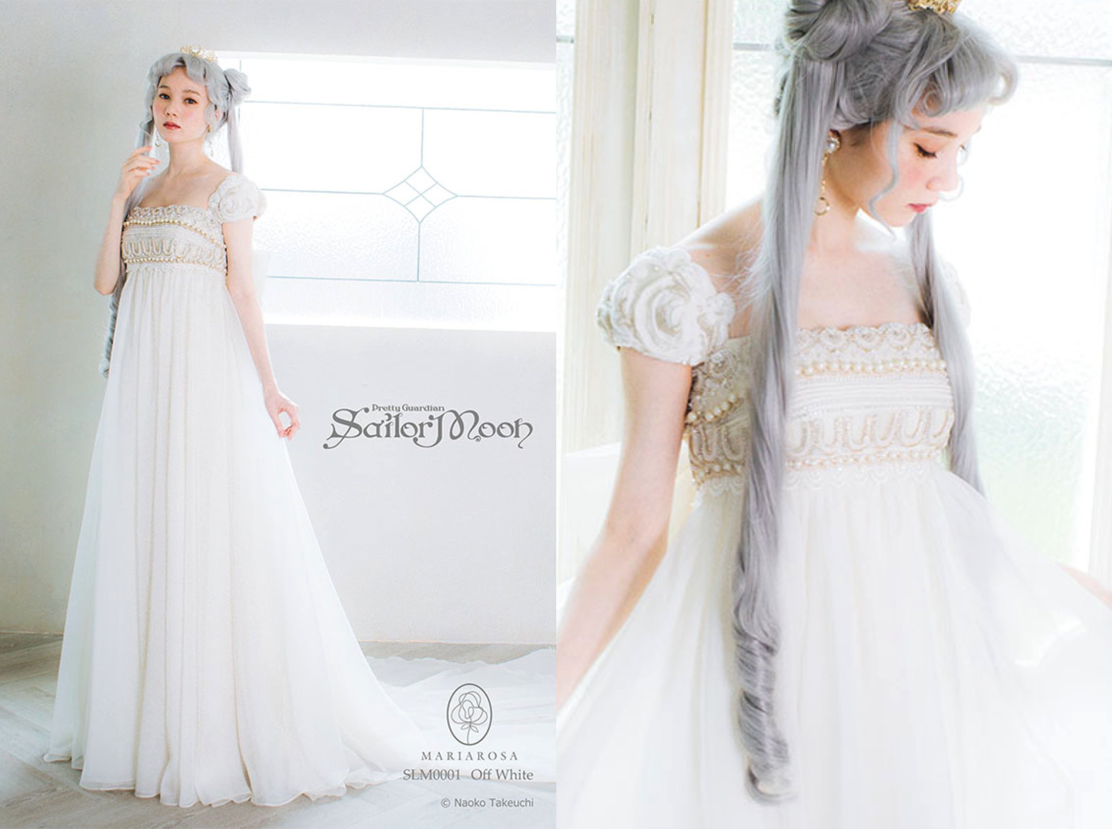 Crean bonitos vestidos de novia inspirados en 'Sailor Moon'