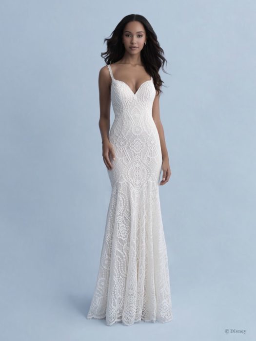 Vestido de novia inspirado en Pocahontas