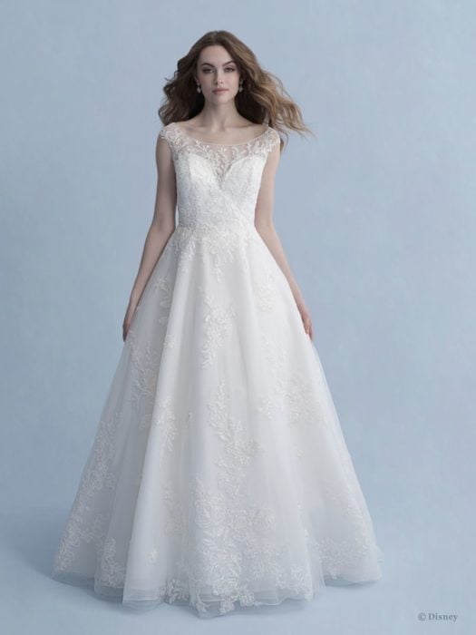 Vestido de novia inspirado en Blanca Nieves