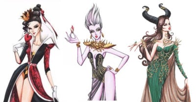 Artistas reimagina a villanas de Disney como glamurosas princesas