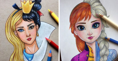Combina personajes Disney y el resultado es digno de una galería