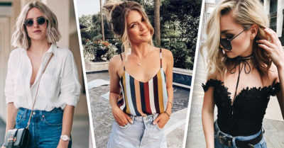 15 Blusas escotadas para un toque fresco en tu look