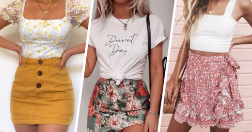 15 Blusas que van perfectas con una mini falda