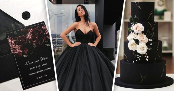 24 Ideas para una boda en negro llena de elegancia