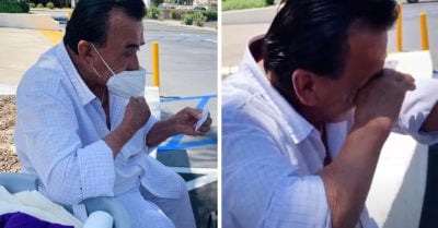 Recauda 84 mil dólares y los dona a un abuelito para que deje de trabajar