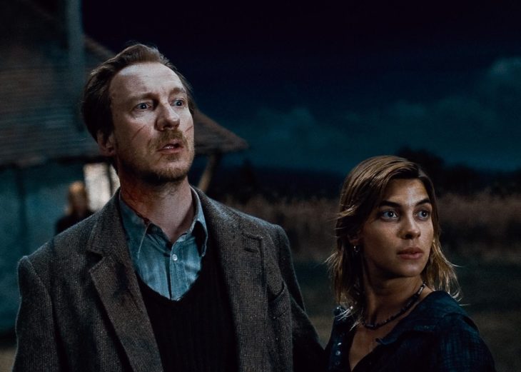 lupin y tonks en harry potter