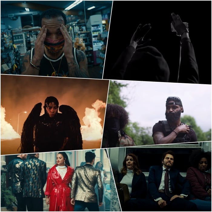 Anderson .Paak – “Lockdown” Billie Eilish – “All the Good Girls Go to Hell” Demi Lovato – “I Love Me” H.E.R. – ”I Can’t Breathe” Lil Baby – “The Bigger Picture” Taylor Swift – “The Man”