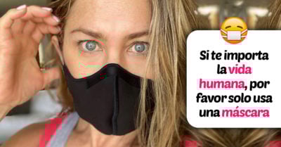 Jennifer Aniston nos recuerda por qué debemos usar cubreboca