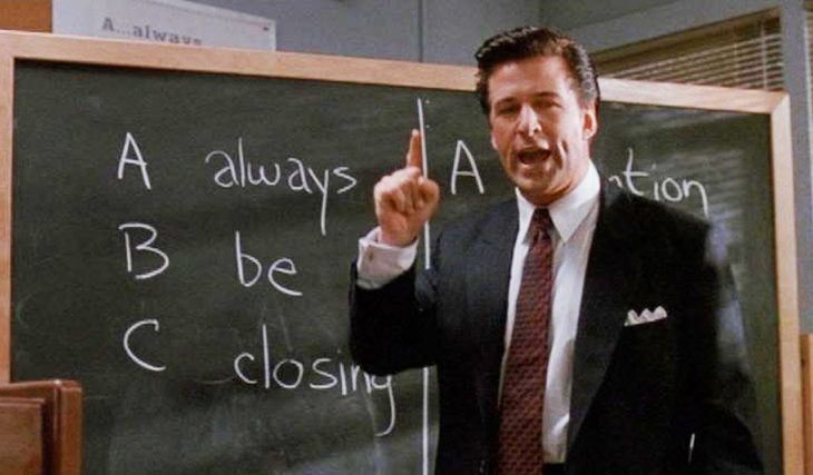 Alec Baldwin en Glengarry Glen Ross